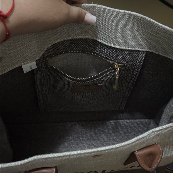 AAA Rive Gauche Beige and Brown Tote - Picture 4 of 7